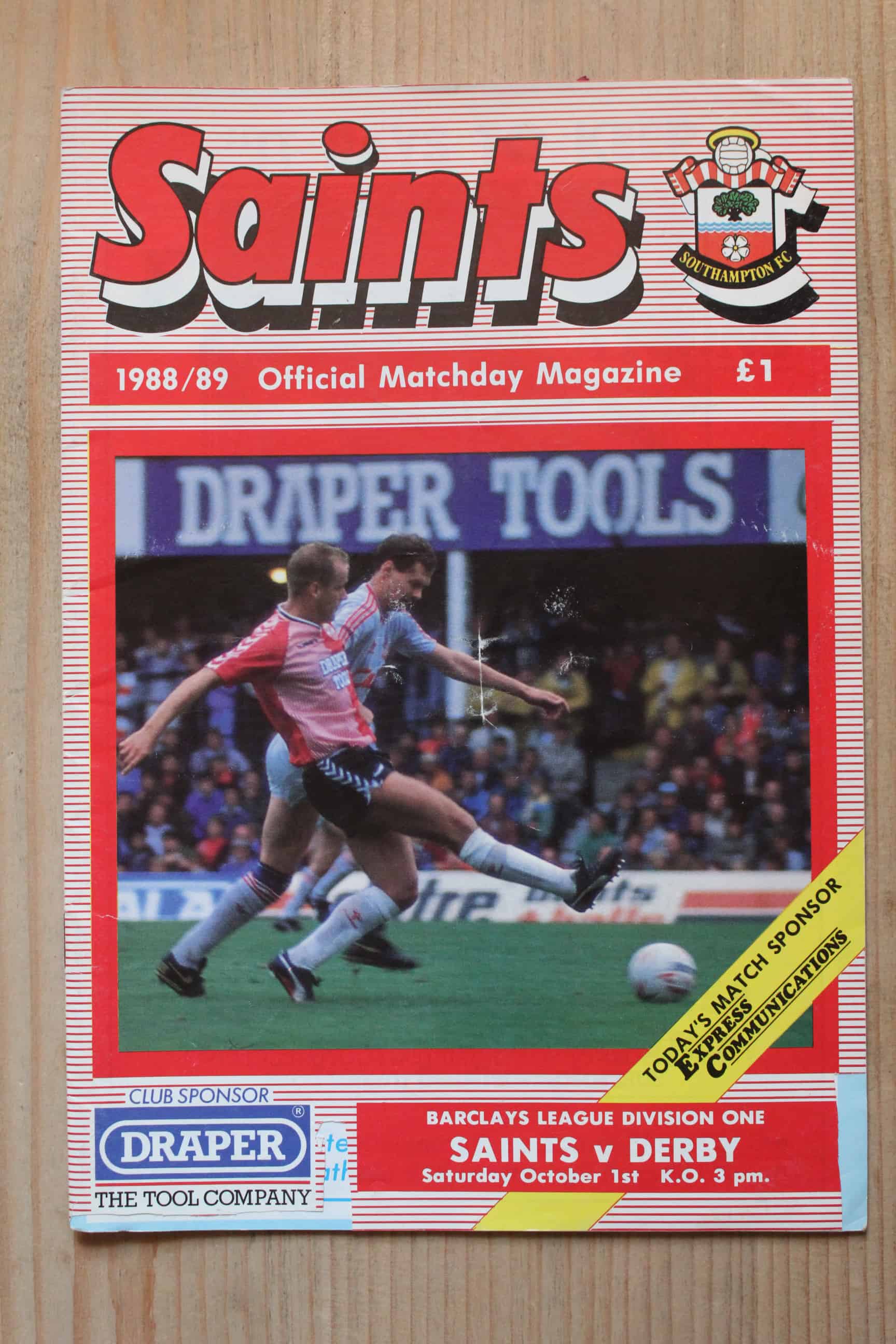 Southampton FC v Derby County FC